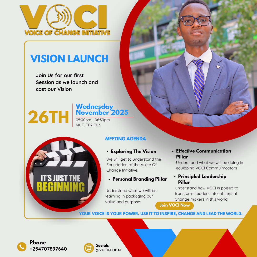VOCI Vision Launch Poster